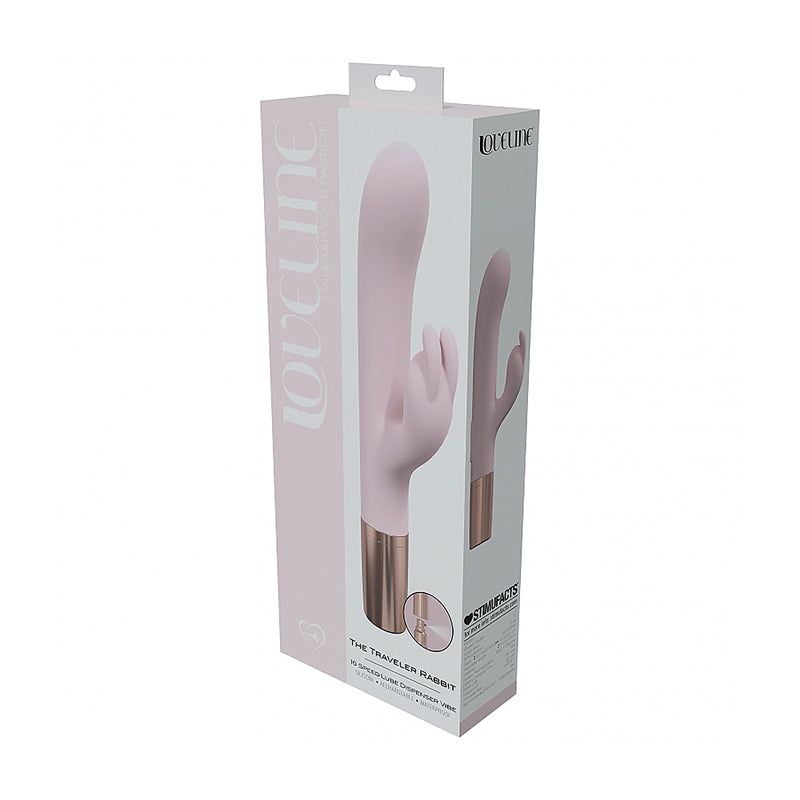 LoveLine Traveler Rabbit Sili Rech Pink